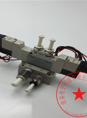 CKD/喜开理带底座连接线电磁阀4GA149-E21H DC24V 功能完好 现货