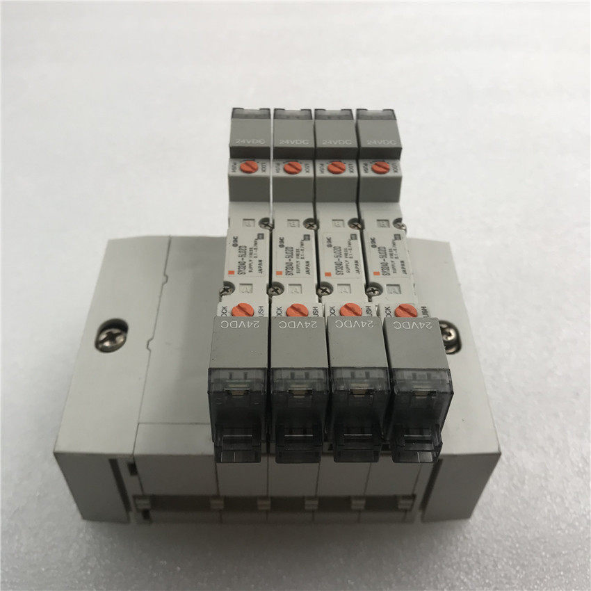 SMC双线圈气动电磁阀SY3240-5LOZD DC24V 成色漂亮 实拍