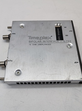 Timeplex BIPOLAR INTERFACE G.703双工接口模块75欧姆不平衡接口