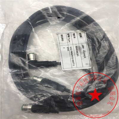 VELLEDQ5孔母头+4芯直头M12-F04S