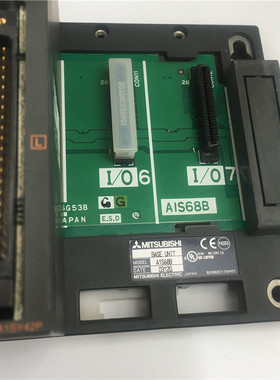 拆机三菱PLC底板A1S38B A1S68B成色漂亮 实物图 现货 包好