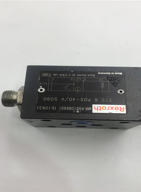 力士乐Rexroth单向阀R901086601 Z1S6P05-40/VS090 功能完好 现货