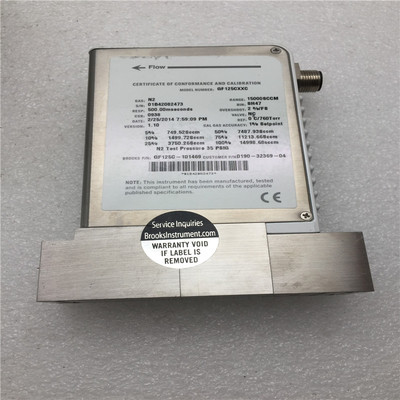 BROOKS GF125CXXC N2 30CCM 15000SCCM 280SCCM 860SCCM 2600SCCM