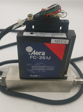 拆机Aera氮气N2流量计FC-261J 20SLM 20C2154成色新 实物图 包好