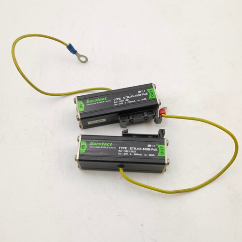 EurotectETRJ45-100B-PoE保护器