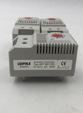 LEIPOLE 雷普电气 温度控制器 JWT6011R 红色常闭 温度自动控制器