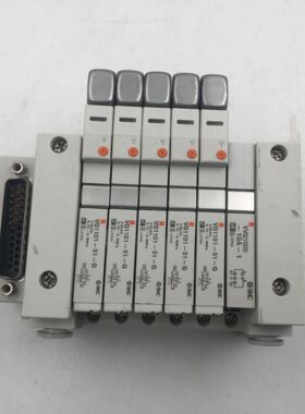 SMC电磁阀6位阀岛CH3181-V00,VQ1101-51-Q,5个，VVQ1000-10A-1