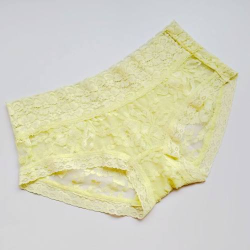 全蕾丝无痕性感速干低腰