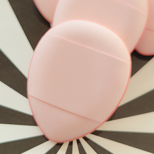 小红书网红款迷你手指小粉扑气垫扑6个带盒装亲水性聚氨酯