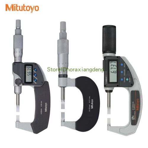 三丰叶片外径千分尺直进式