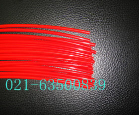 铁氟龙热缩管5mm高温300 度热缩套管PTFE聚四氟乙烯塑料（红色）