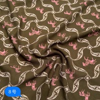2026 summer faux silk double crepe chiffon fabric for half skirts, dresses, trousers, shirts, short sleeves and flowing fabrics thumbnail 8