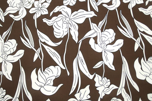 素花雅韵19姆米弹力缎面桑蚕丝布料旗袍连衣裙衬衫裤子服装面料