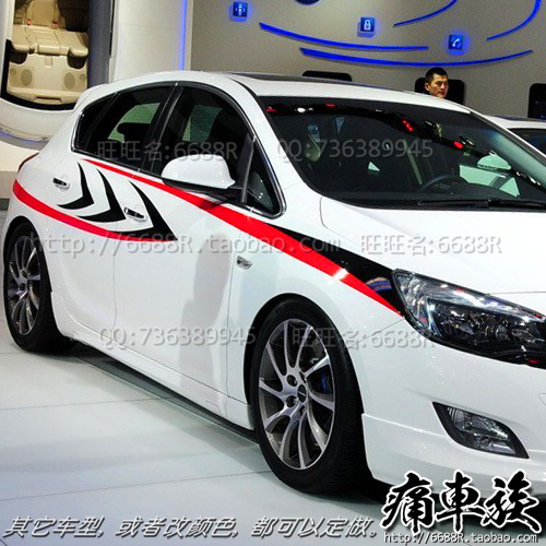 别克英朗XT车贴 2013款新锐运动版 英朗整车贴纸 全车拉花 英朗GT