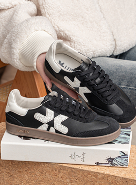 LUMES&YHGM【姐姐的衣橱】明星同款德训鞋男女新款户外百搭休闲鞋