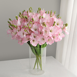 仿真花束20头剑兰花假花客厅餐桌摆放花阳台盆景装饰花影楼道具花