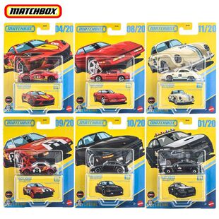 火柴盒Matchbox收藏家合金小车模型胶胎GBJ48保时捷克尔维特道奇