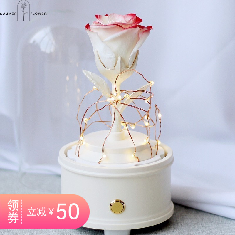 Original design Eternal life rose Glass cover luminescence Bluetooth Speaker Home Furnishing 520 birthday Preserved Flowers customized giftin the Flower delivery/Flowers simulation/Plants gardening , Spend eternity/Dried flowers , Spend eternity  category - from Buy2taobao.com to provide professional Taobao agent buy service