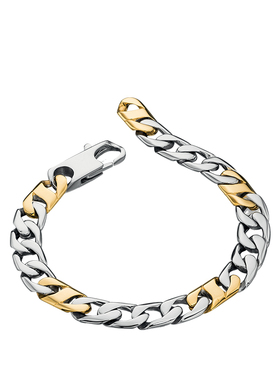 英国进口fredbennett手饰男欧美简约街头嘻哈商务不锈钢手链潮流