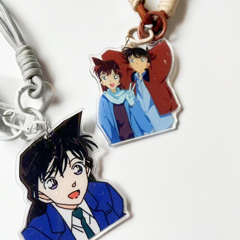 名侦探柯南新一小兰手机链
