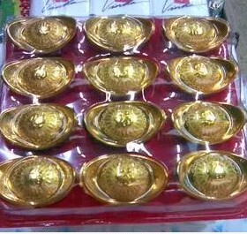 厘米塑料元旦春节摄影道具装饰品