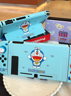 任天堂switch保护壳Oled手柄套可爱卡通硅胶ns续航版全包软壳新款