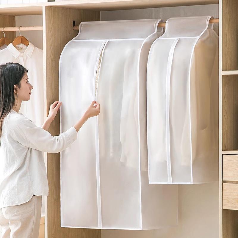 衣服防尘罩挂式套全封闭衣柜立体透明罩子大衣衣物衣架防尘袋家用