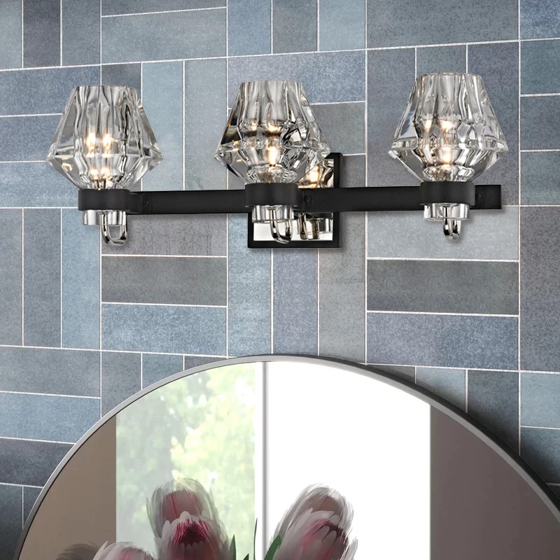 贝朵外贸出口镜前灯卫浴灯美式客厅走廊长壁灯3头创意美国灯具