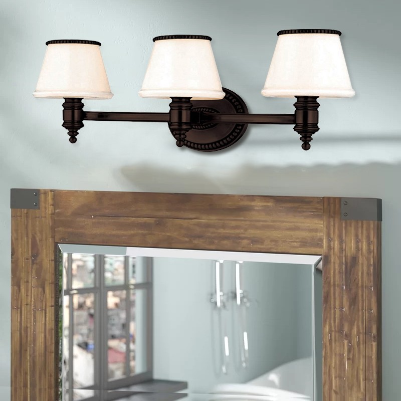 贝朵外贸出口壁灯卫生间创意别墅走廊卫浴灯HUDSON3头美式镜前灯