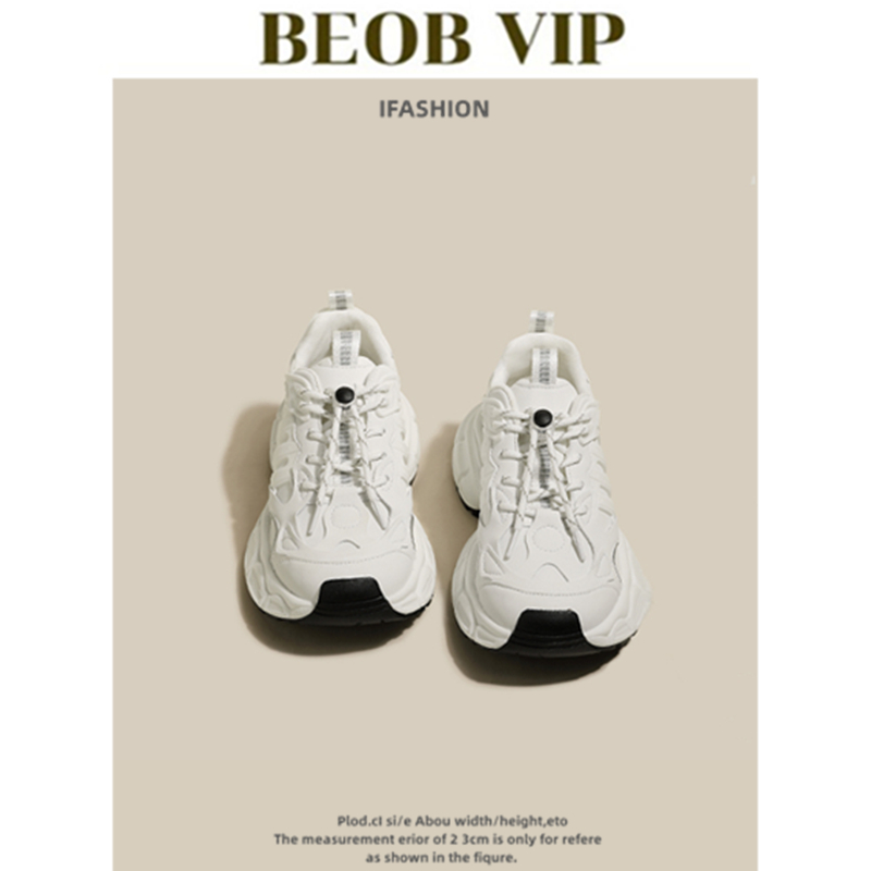 BEOB爆款百搭增高厚底休闲运动鞋