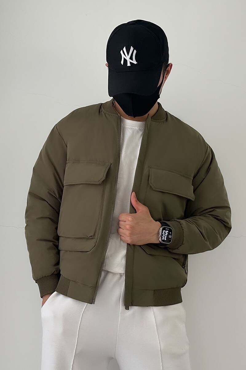 A9667-p215精品新款棒球轻薄领羽绒服男士合身加绒加厚工装外套,男装羽绒服,星座1305