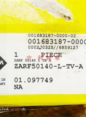 INA德国进口轴承 ZARF50140LTN/P4 ZARF50140-L-TV ZARF50140-TV