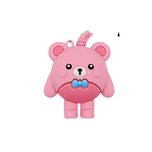 Брелок, силиконовая подвеска, украшение на сумку, с медвежатами, популярно в интернете