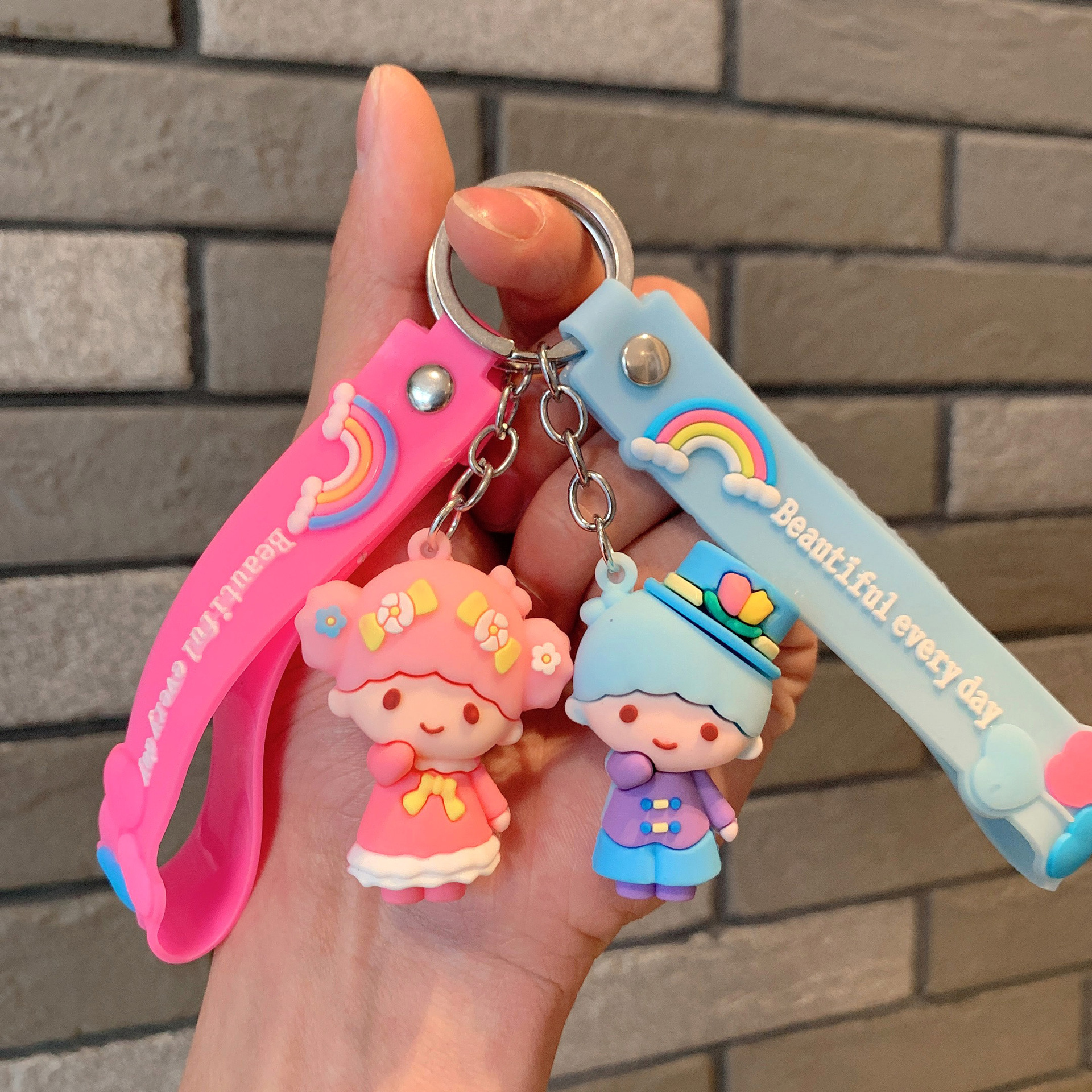 三丽鸥WIDODO硅胶双子星