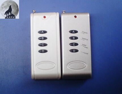 战狼产品，1000米四键遥控器，2260/EV1527芯片设计，315MHZ