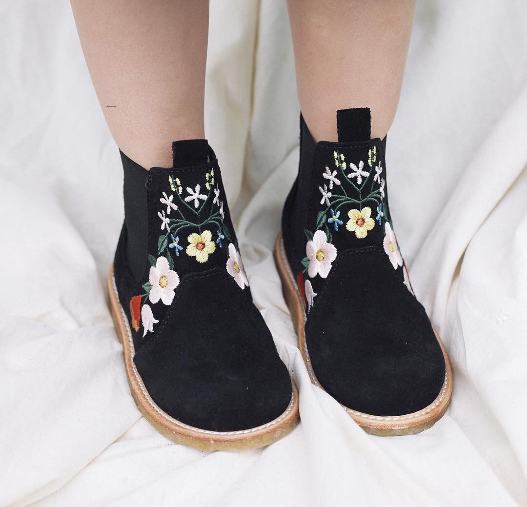 丹麦angulus手工真皮短靴两色