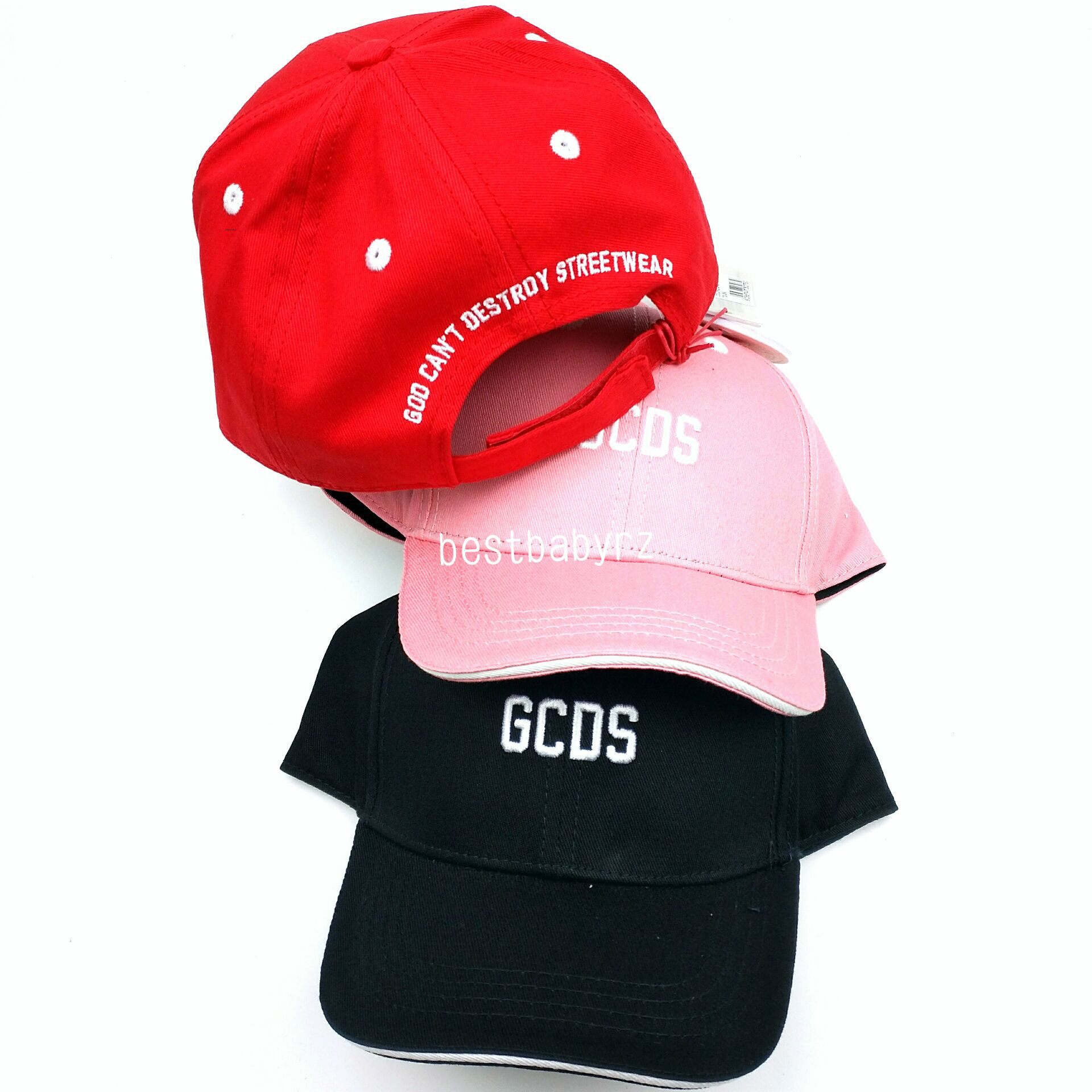 gcds意大利时尚刺绣防晒棒球帽