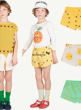 特价BBRZ现货 西班牙TAO儿童休闲中性复古花色运动短裤沙滩裤 5款