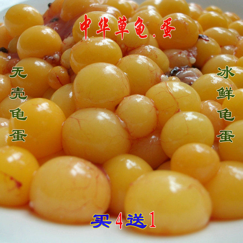 无壳无蛋清纯蛋黄冰鲜食用仿野生中华草乌龟蛋半斤加冰包邮买4送1,水产肉类/新鲜蔬果/熟食,其它,淘宝优惠券,粉丝福利购,淘宝优惠卷
