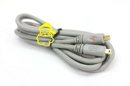 美国Geek-Squad GS-6FW44镀金高速4pin-4pin 1394线 1.8米