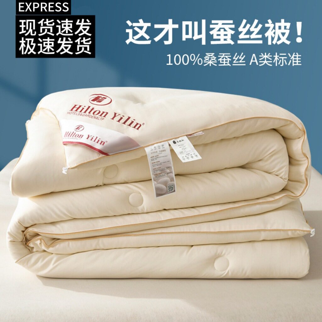 纯棉清仓桑蚕丝春秋被