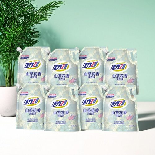 【到手32斤】活力28 山茶花留香洗衣液2kg*8袋 持久香氛去污护色