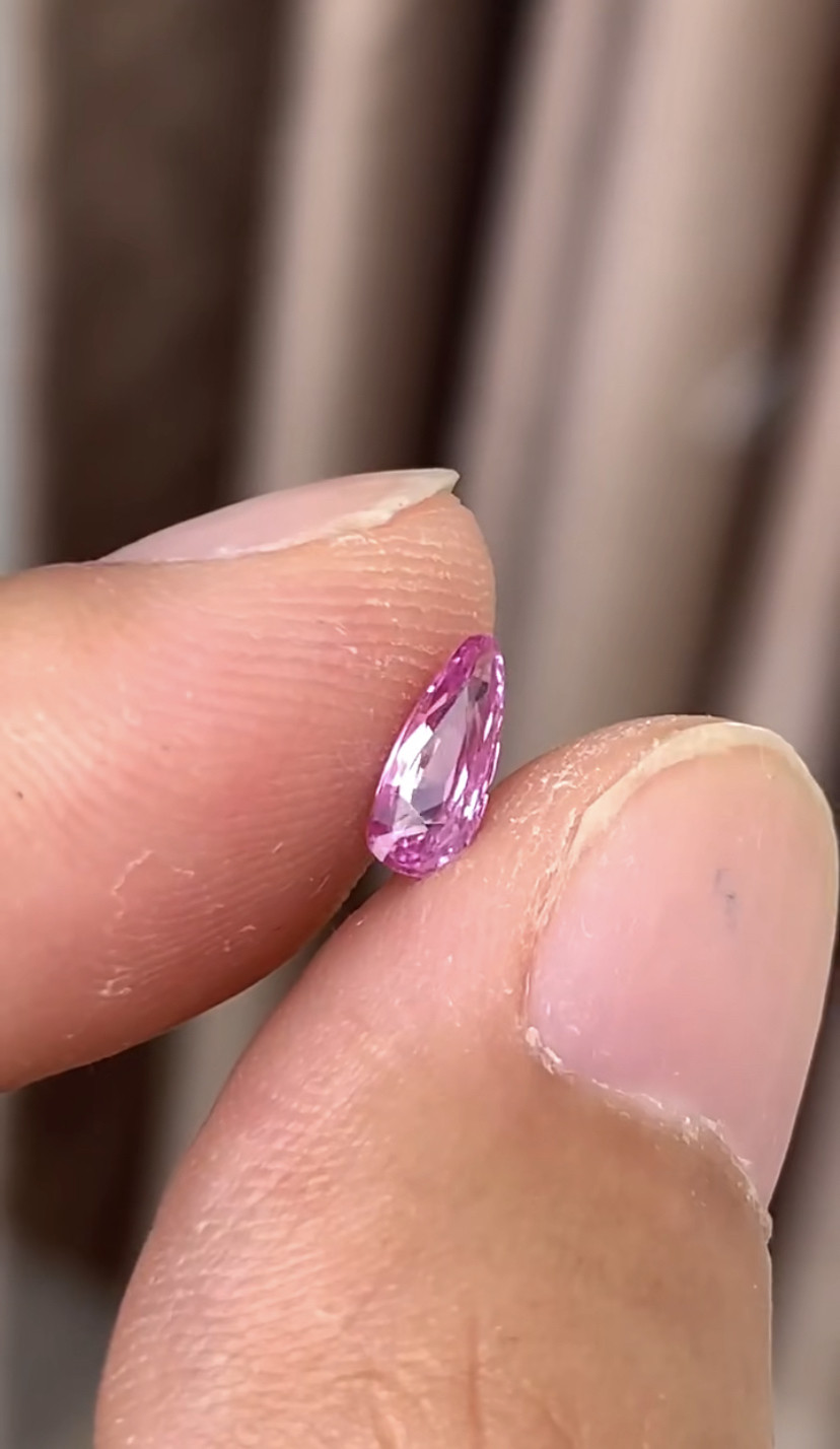 59克拉 越南天然无烧梦幻仙仙粉 蓝宝石 (1105)