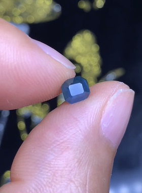 0.84克拉 斯里兰卡天然无烧梦幻绿野仙踪色蓝宝石（1214）