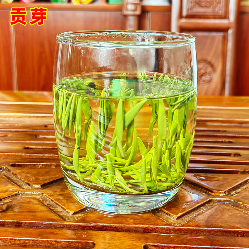 恩施硒茶 特级贡芽100g 巴乡农哥恩施玉露茶叶 2023明前茶 蒸青茶