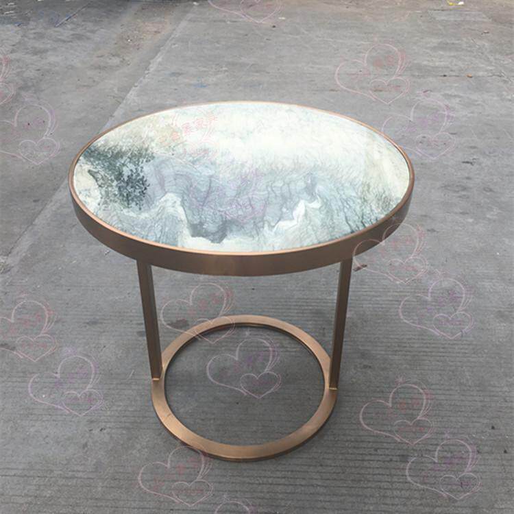 Northern Europe circular negotiating table Sales department Stainless steel Marble The reception desk table designer Coffee Tables 518in the Residential furniture , Categories , Corner a few/Side  category - from Buy2taobao.com to provide professional Taobao agent buy service