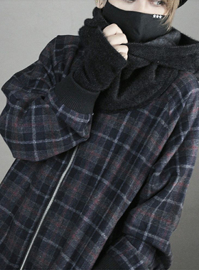 原厂货deorart日系原宿风二次元男女学生情侣毛绒猫耳朵帽子围脖