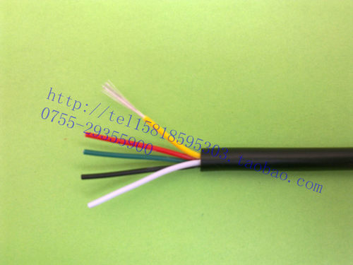 UL2464 24AWG 5C 5芯PVC柔软护套线E249743 CHENGXING电线 200米