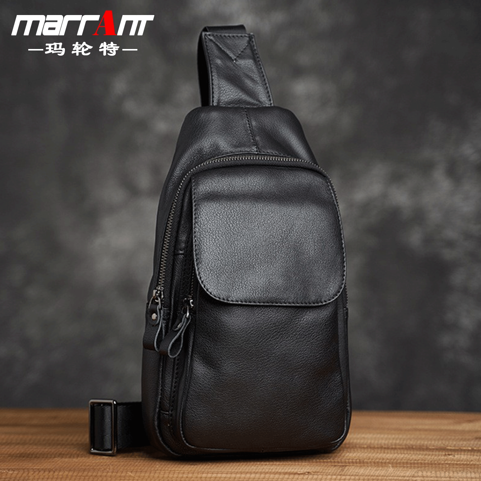 男士真皮胸包2024新款牛皮休闲时尚男款高级单肩斜挎包小背包跨包,箱包皮具/热销女包/男包,男士包袋,淘宝优惠券,粉丝福利购,淘宝优惠卷