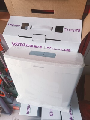 康丽洁挂壁式节能水箱双按家用卫生间蹲便蹲坑抽水箱冲力强劲耐用